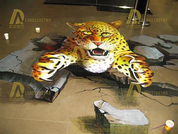 汽车展销会3D画营销活动