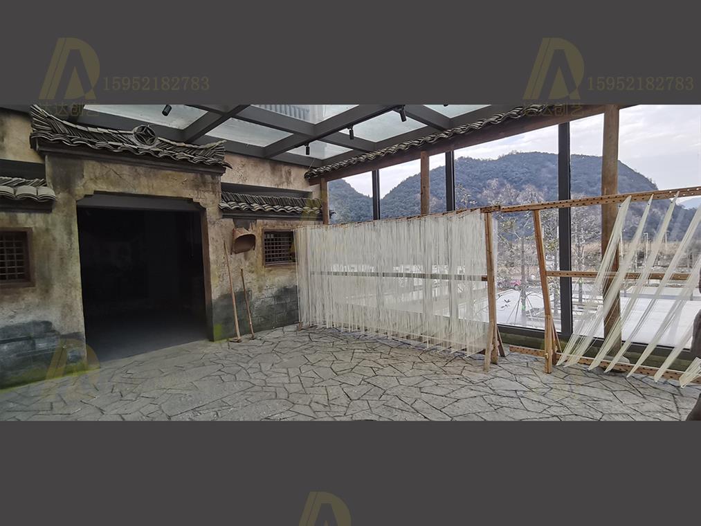 浙江省杭州市新合乡索面制作场景复原