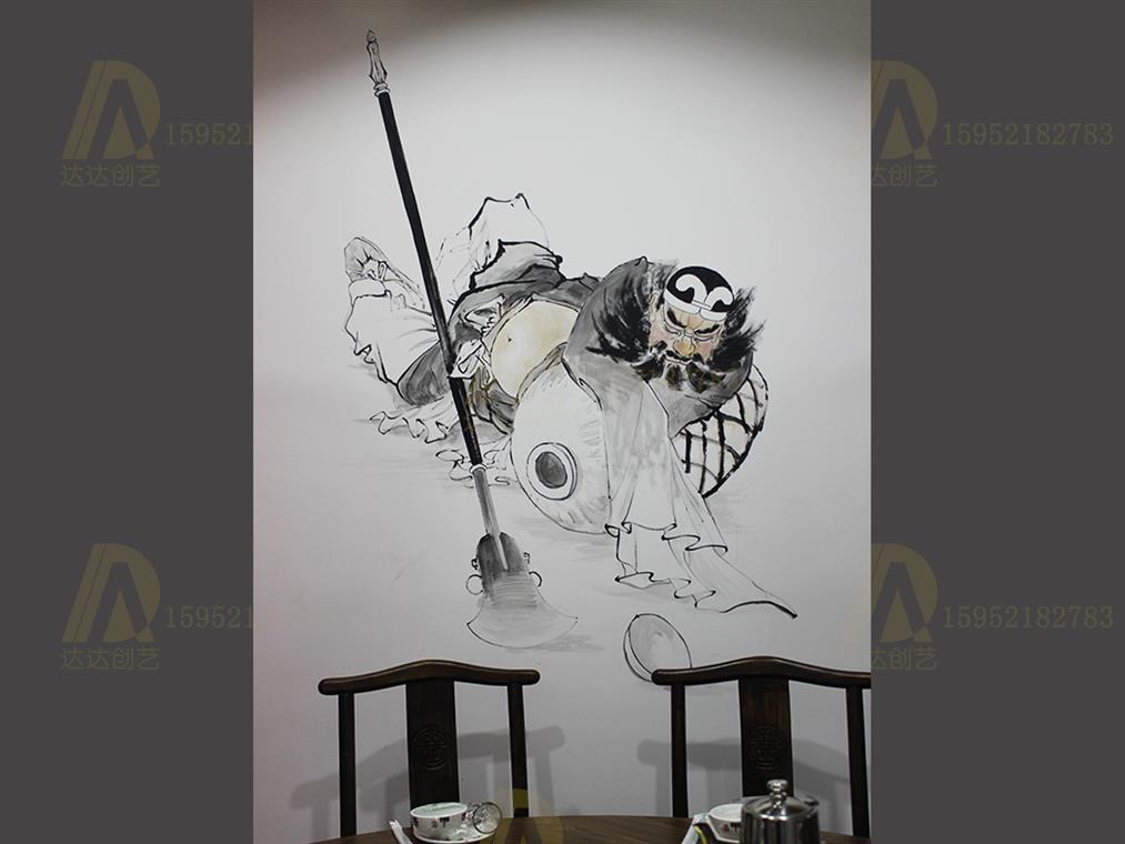 108将人物国画