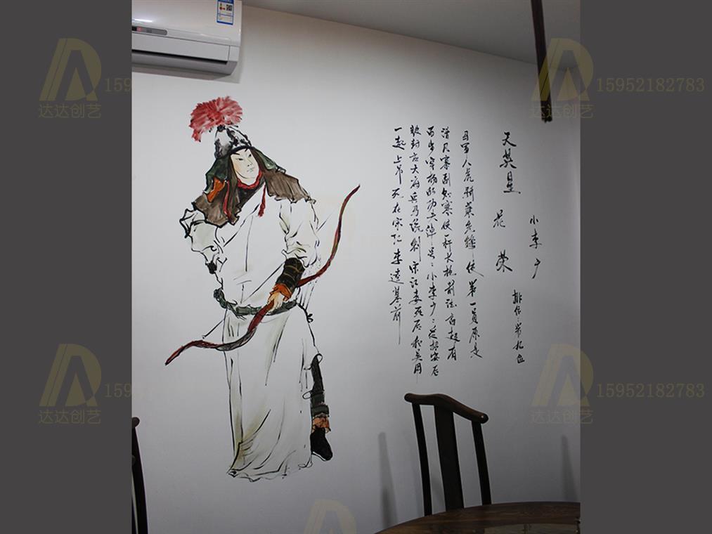 108将人物国画
