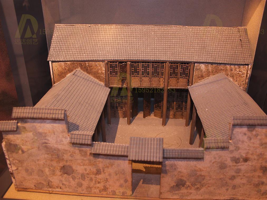 浙江省杭州市新合乡微缩古建筑