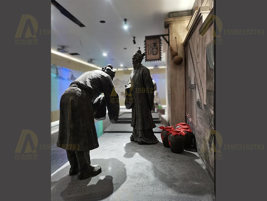 浙江省丽水市维康药业集团中药博物馆雕塑