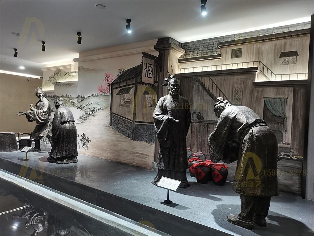 浙江省丽水市维康药业集团中药博物馆雕塑