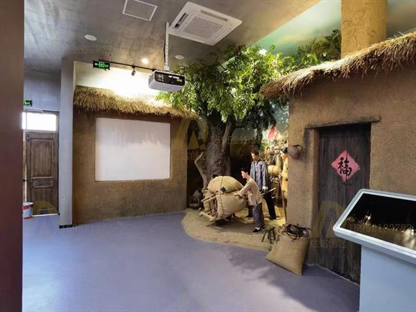 淮安市淮宝县革命纪念馆红色主题场景复原