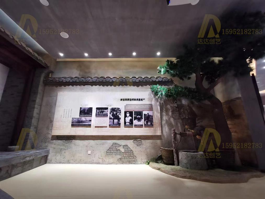 淮安市淮宝县革命纪念馆红色主题场景复原